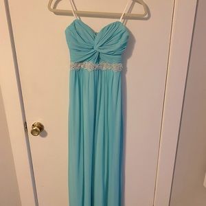 Light blue soft long dress!